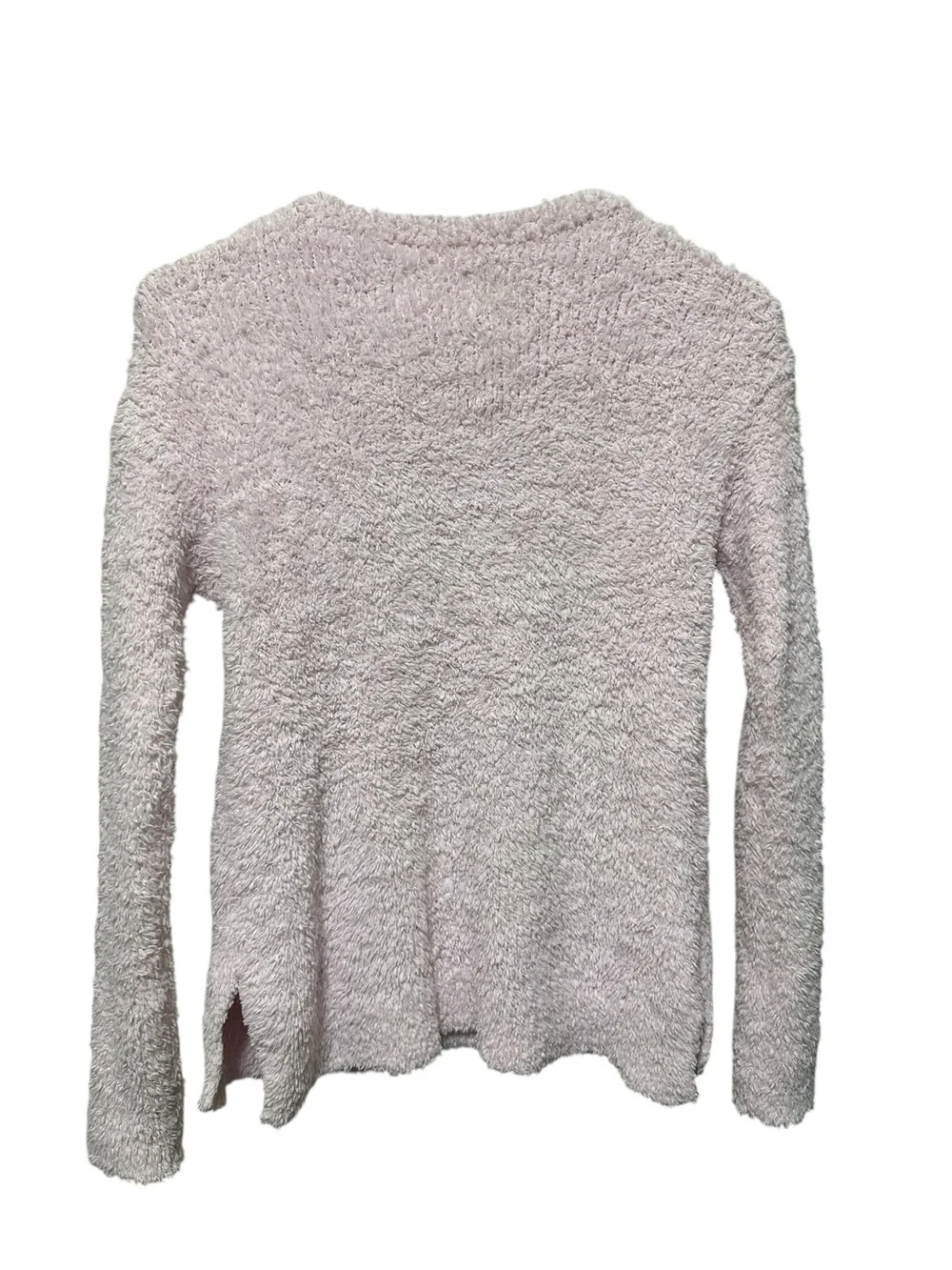 Justice. Light Pink Fuzzy Pullover